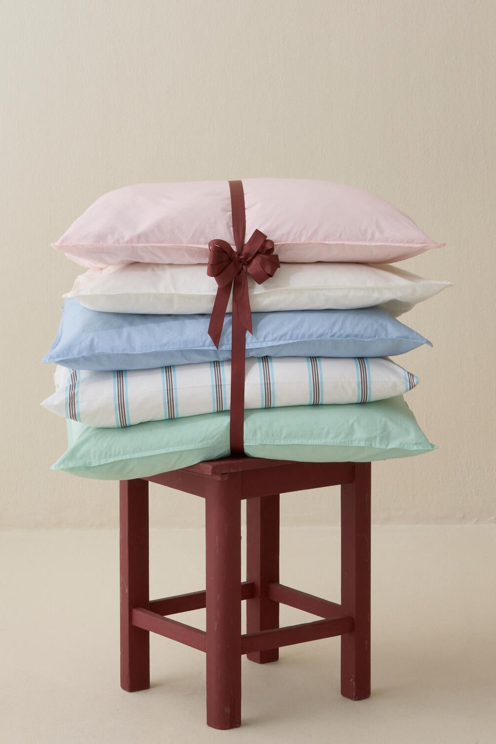 Curly Percale sengesæt, rosa - 140x220 cm